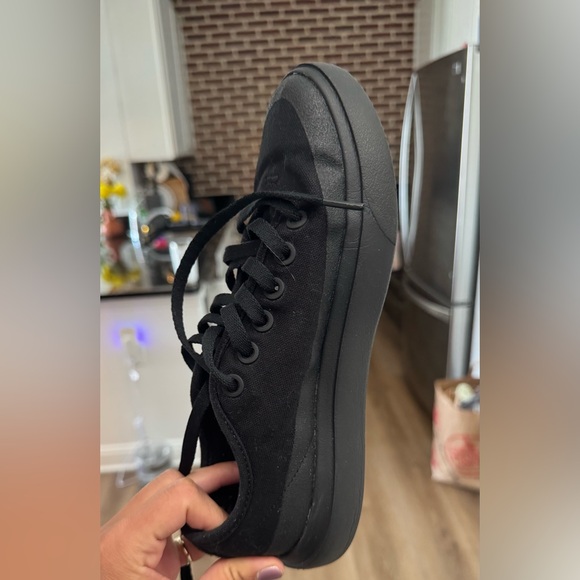 Black Canvas Allbirds Sneakers - Pipers - Picture 7 of 10